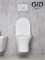 GID Унитаз подвесной Tr2101 62232Y белый 49x36x36 GID-62232Y