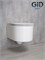 GID Унитаз подвесной Tr2150 62233Y белый 49x36x36 GID-62233Y - фото 317935