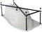 AQUANET Каркас сварной для акриловой ванны Lotos 170x75 L/R AQUANET-312650