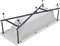 AQUANET Каркас сварной для ванны Bright 175x70 AQUANET-273792 - фото 318262