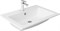 AQUANET Elektra Раковина полувстраиваемая ширина 60 см, белый AQUANET-270160 - фото 319396