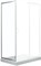 AQUANET Душевое ограждение ширина 80 см профиль - хром / стекло - прозрачное AQUANET-SP-0800A