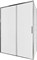 AQUANET Pleasure Evo Душевой уголок прямоугольный двери раздвижные размер 140x90 см профиль - хром / стекло - прозрачное AQUANET-AE65-140x90-CT