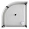 AQUANET GL180 Душевой поддон четверть круга размер 100x100 см, цвет белый AQUANET-265563 - фото 320776 AQUANET GL180 Душевой поддон четверть круга размер 100x100 см, цвет белый AQUANET-265563 - фото 320776