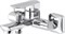 AQUANET Cinetic Смеситель для ванны, цвет хром AQUANET-216753 - фото 321091