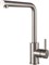AQUANET Steel Смеситель для кухни, цвет сталь AQUANET-228450 - фото 321166