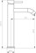 AQUANET Steel Смеситель для раковины, цвет сталь AQUANET-242967