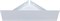AQUANET Полка Магнум 28x28 белая матовая, угловая AQUANET-302237 - фото 321501