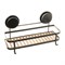 FIXSEN Полка  прямая одноэтажная черная Magic (FX-930B-1) FX-930B-1 - фото 322696