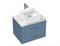 CERSANIT Тумба под раковину подвесная CLASSIC 60 для COMO 60 голубой матовый A69088