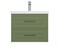CERSANIT Тумба под раковину подвесная CLASSIC 60 для COMO 60 зеленый матовый A69089