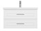 CERSANIT Тумба под раковину подвесная CLASSIC 80 для COMO 80 белый матовый A69090