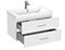 CERSANIT Тумба под раковину подвесная CLASSIC 80 для COMO 80 белый матовый A69090