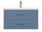 CERSANIT Тумба под раковину подвесная CLASSIC 80 для COMO 80 голубой матовый A69091