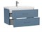 CERSANIT Тумба под раковину подвесная CLASSIC 80 для COMO 80 голубой матовый A69091
