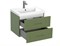 CERSANIT Тумба под раковину подвесная CLASSIC 80 для COMO 80 зеленый матовый A69092