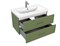 CERSANIT Тумба под раковину подвесная CLASSIC 80 для COMO 80 зеленый матовый A69092