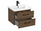 CERSANIT Тумба под раковину подвесная LARA 60 для COMO 60 орех Табак A69158