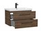 CERSANIT Тумба под раковину подвесная LARA 70 для COMO 70 орех Табак A69159