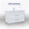 AQUANET Boston New Тумба под раковину напольная / подвесная ширина 100 см, цвет белый AQUANET-347183 - фото 324036