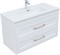 AQUANET Boston New Тумба под раковину напольная / подвесная ширина 100 см, цвет белый AQUANET-347183