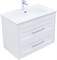 AQUANET Boston New Тумба под раковину напольная / подвесная ширина 80 см, цвет белый AQUANET-306368
