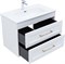 AQUANET Boston New Тумба под раковину напольная / подвесная ширина 80 см, цвет белый AQUANET-347182