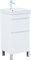 AQUANET Slim Тумба под раковину напольная ширина 40 см, цвет белый AQUANET-346040