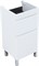 AQUANET Slim Тумба под раковину напольная ширина 40 см, цвет белый AQUANET-346040