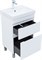 AQUANET Slim Тумба под раковину напольная ширина 50 см, цвет белый AQUANET-346041