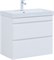 AQUANET Slim Тумба под раковину напольная / подвесная ширина 70 см, цвет белый AQUANET-346048