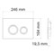 WASSERKRAFT Alme Система инсталляции для унитазов WASSERKRAFT 15TLT.010.ME.BN01 - фото 324715 WASSERKRAFT Alme Система инсталляции для унитазов WASSERKRAFT 15TLT.010.ME.BN01 - фото 324715