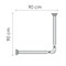 WASSERKRAFT Dinkel SC-469000 Карниз для ванной, цвет хром WASSERKRAFT 469090 - фото 324744