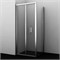 WASSERKRAFT Weser 78F Душевая стенка ширина 90 см, цвет хром WASSERKRAFT 78F03-RP90 - фото 325687