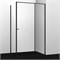 WASSERKRAFT Dill 61S Душевой уголок прямоугольный размер 120x80 см двери раздвижные профиль - черный / стекло - прозрачное WASSERKRAFT 61S06