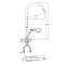 RUSH Nevis Смеситель для кухни (NE1735-22), цвет хром NE1735-22