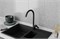 RUSH Nevis Смеситель для кухни , (NE1735-22Black), цвет черный NE1735-22black