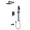 RUSH Thira Встроенная душевая система (TR3635-60Black), цвет черный TR3635-60Black - фото 329159