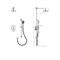 RUSH Thira Встроенная душевая система (TR3635-41), цвет хром TR3635-41