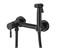 RUSH Melos Гигиенический душ встраиваемый (SUS1101-99Black), цвет черный SUS1101-99Black - фото 329266
