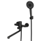 RUSH Melos Смеситель для ванны с длинным поворотным изливом (SUS1101-51Black), цвет черный SUS1101-51Black - фото 329305