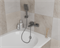 RUSH Thira Смеситель для ванны с коротким изливом (TR3635-44Grey), цвет графит TR3635-44Grey