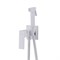 ABBER Daheim Смеситель AF8226W с гигиеническим душем,белый матовый AF8226W - фото 330126