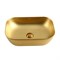 ABBER Rechteck Раковина накладная AC2200MMG золото матовое AC2200MMG