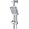 BELBAGNO Ardente Комплект для ванной - душевая стойка с изливом и смеситель для раковины, хром ARDENTE-VSCM/LVM-CRM