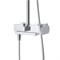 BELBAGNO Ardente Комплект для ванной - душевая стойка с изливом и смеситель для раковины, хром ARDENTE-VSCM/LVM-CRM
