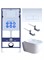 AQUATEK SET ПОЛАРИС (рама AQUATEK Standard INS-0000012+унитаз ПОЛАРИС AQ0700-01 с тонким сиденьем soft-close+ крепеж KKI-0000002 +панель KDI-0000013) SET AQUATEK ПОЛАРИС-01-013 4в1 - фото 330470