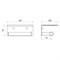 TIMO Luiro Бумагодержатель с полкой для телефона 18543/18 черное золото 18543/18