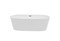 AQUATEK Ovo Ванна акриловая,отдельностоящая, 1800*800*600, в комплекте со сливом и ножками, цвет: белый глянцевый. AQ-99880