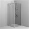 AM.PM Gem Душевое ограждение квадратное, распашная дверь 90x90, мат хром, стекло прозрачн W90G-404-9090-MT
